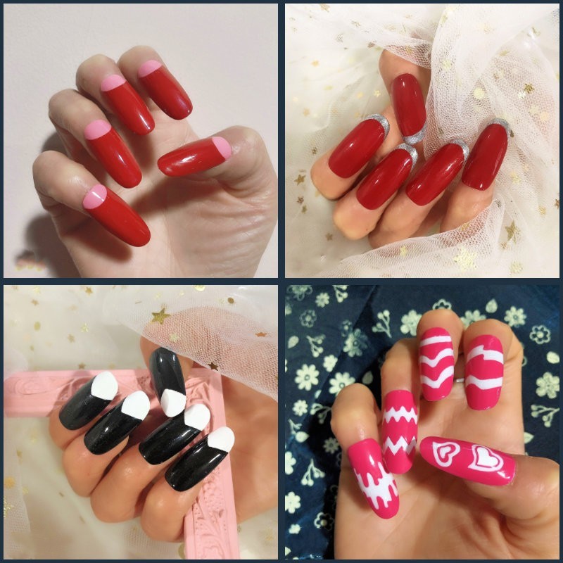 Manicure French-style Nail Stickers Smile Sticker Nail Beauty Tools Products Manicure French-style Nail Stickers Smile Sticker Nail Beauty Tools Products